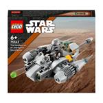 LEGO Star Wars 75363 Starfighter N-1 del Mandaloriano Microfighter Gioco da Costruire con Grogu Baby Yoda Regali Bambini 6+