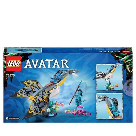 LEGO Avatar 75575 La Scoperta di Ilu Set Film La Via dellAcqua da Collezione Creatura Giocattolo Subacquea Simile Animale - 8