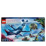 LEGO Avatar 75579 Tulkun Payakan e Crabsuit, Sottomarino e Animale Giocattolo, Scene di Pandora dal Film La Via dell'Acqua