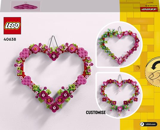 LEGO LEL Seasons and Occasions (40638). Cuore ornamentale - 3