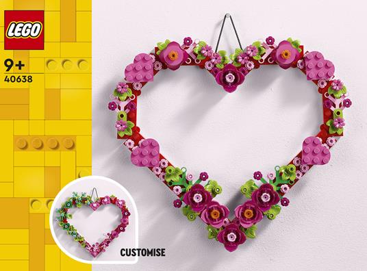 LEGO LEL Seasons and Occasions (40638). Cuore ornamentale - 6