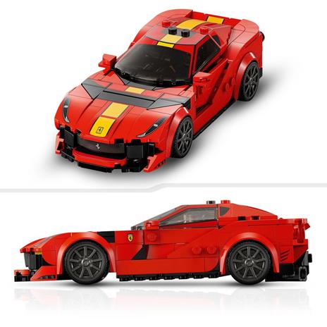LEGO Speed Champions 76914 Ferrari 812 Competizione, Modellino di Auto da Costruire, Macchina Giocattolo 2023 da Collezione - 4