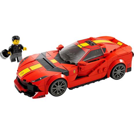 LEGO Speed Champions 76914 Ferrari 812 Competizione, Modellino di Auto da Costruire, Macchina Giocattolo 2023 da Collezione - 7