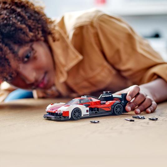 LEGO Speed Champions 76916 Porsche 963, Modellino Auto da Costruire, Macchina Giocattolo per Bambini, Set da Collezione 2023 - 2