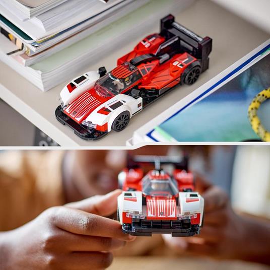 LEGO Speed Champions 76916 Porsche 963, Modellino Auto da Costruire, Macchina Giocattolo per Bambini, Set da Collezione 2023 - 5