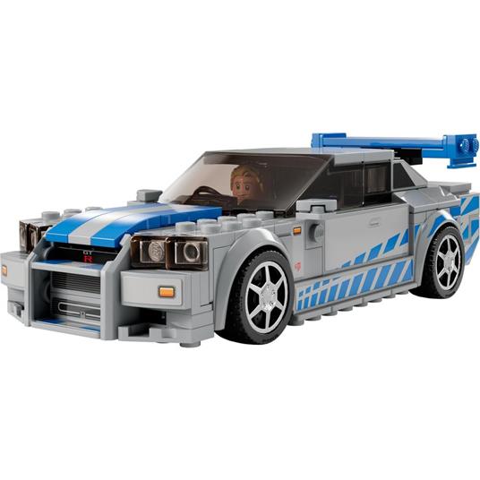 LEGO Speed Champions 76917 2 Fast 2 Furious Nissan Skyline GT-R (R34) Macchina Giocattolo da Collezione 2023, per Bambini - 8