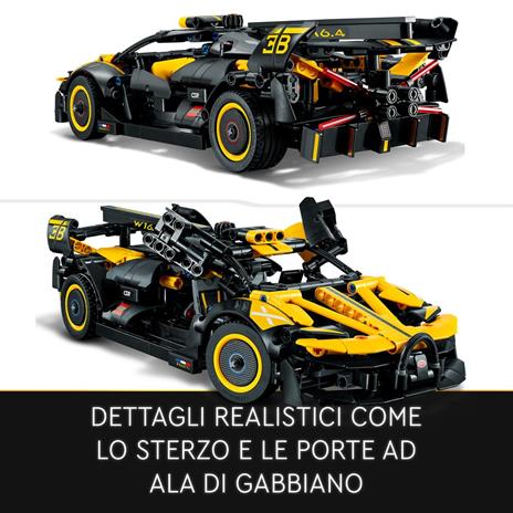 LEGO Technic 42151 Bugatti Bolide, Kit Macchina Giocattolo, Modellino Auto Supercar, Giochi per Bambini, Idee Regalo - 3