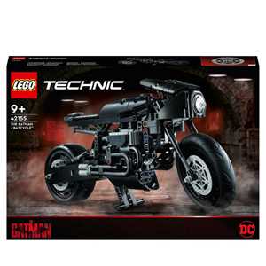 Giocattolo LEGO Technic 42155 THE BATMAN – BATCYCLE, Moto Giocattolo da Collezione, Modellino Motocicletta del Supereroe, Film del 2022 LEGO