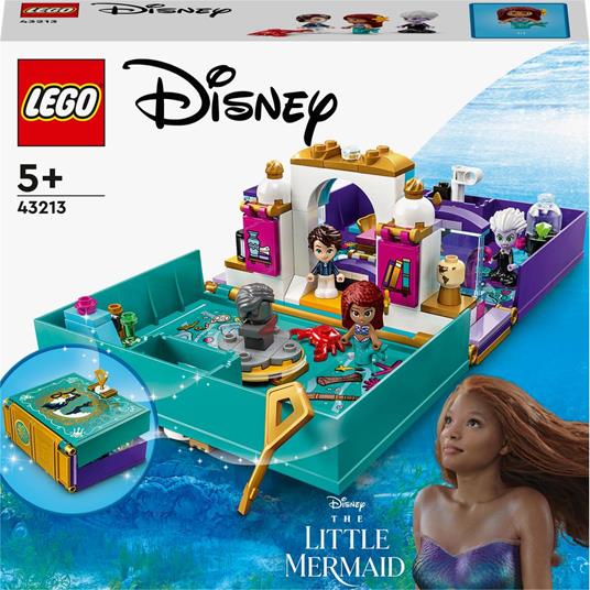LEGO Disney Libro delle fiabe della Sirenetta 43213