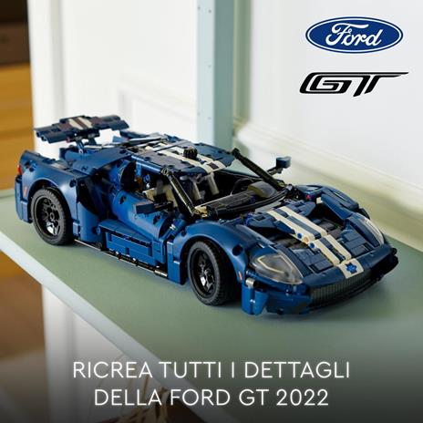 LEGO Technic 42154 Ford GT 2022, Kit Modellino di Auto da Costruire per Adulti, Supercar in Scala 1:12, Set da Collezione - 2