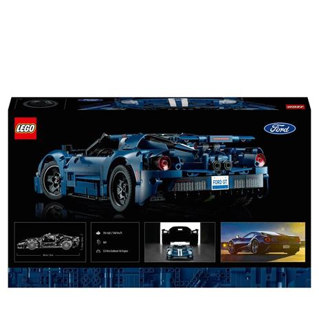 LEGO Technic 42154 Ford GT 2022, Kit Modellino di Auto da Costruire per Adulti, Supercar in Scala 1:12, Set da Collezione - 8