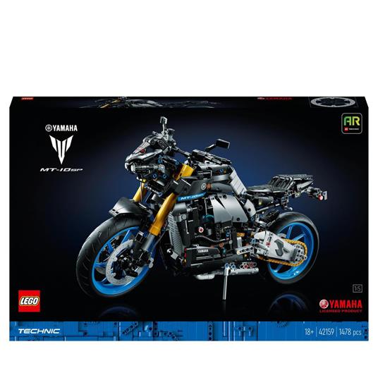 LEGO Technic 42159 Yamaha MT-10 SP, Modellino Moto per Adulti, Replica  Motocicletta con App AR, Regalo per Uomo e Donna - LEGO - Technic - Mezzi  pesanti - Giocattoli