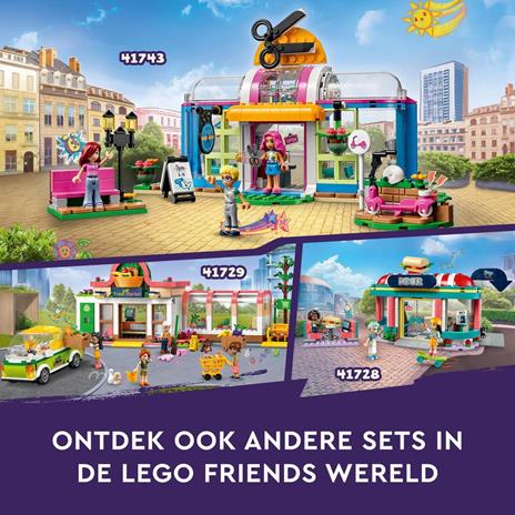 LEGO Friends 41743 Parrucchiere Giocattoli con Mini Bamboline Capelli ed Espressioni Facciali Cambiabili Giochi per Bambini - 10