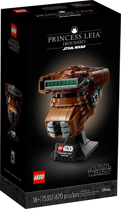 Casco della Principessa Leia™ (Boushh™) -  Star Wars 75351