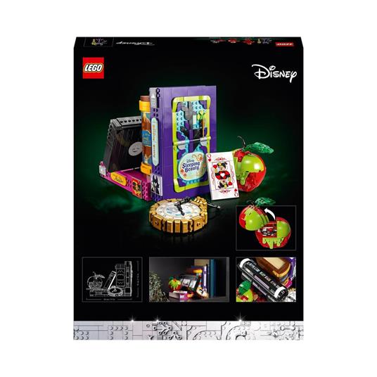 LEGO 43227 Icone dei cattivi Disney, Collezione Iconici Modelli e Minifigure Villain, Set 100 Anni Disney, Regalo per Adulti - 8