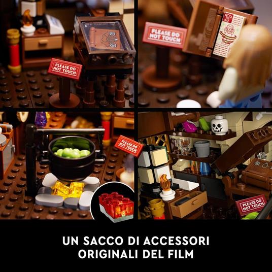 LEGO Ideas 21341 Disney Hocus Pocus: il Cottage delle Sorelle Sanderson, Modellino di Casa da Costruire, Regalo per Adulti - 6