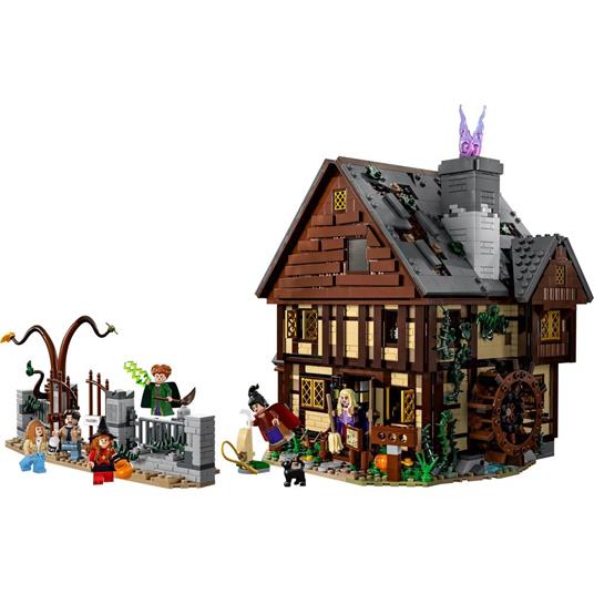 LEGO Ideas 21341 Disney Hocus Pocus: il Cottage delle Sorelle Sanderson,  Modellino di Casa da Costruire, Regalo per Adulti - LEGO - Ideas - Set  mattoncini - Giocattoli