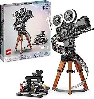 LEGO Disney 43230 Cinepresa Omaggio a Walt Disney 100° Anniversario con Minifigure di Topolino e Minnie Regali Donna e Uomo