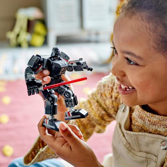 LEGO Star Wars 75368 Mech di Darth Vader Action Figure Snodabile con Minifigure e Spada Laser Giochi per Bambini di 6+ Anni - 2