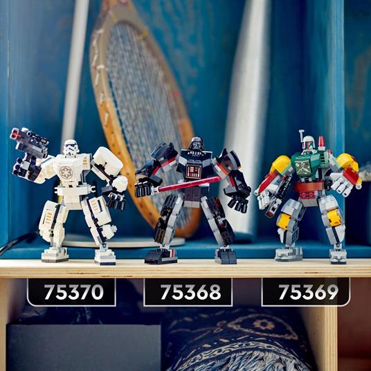 LEGO Star Wars 75368 Mech di Darth Vader Action Figure Snodabile con Minifigure e Spada Laser Giochi per Bambini di 6+ Anni - 5