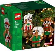 LEGO LEL Seasons and Occasions (40642). Ornamenti di pan di zenzero