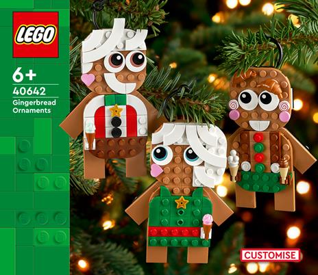 LEGO LEL Seasons and Occasions (40642). Ornamenti di pan di zenzero - 3