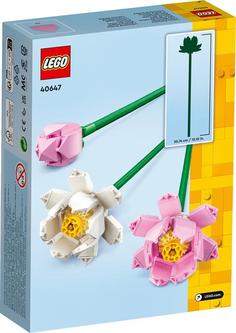 LEGO Botanicals (40647). Fiori di Loto - 7