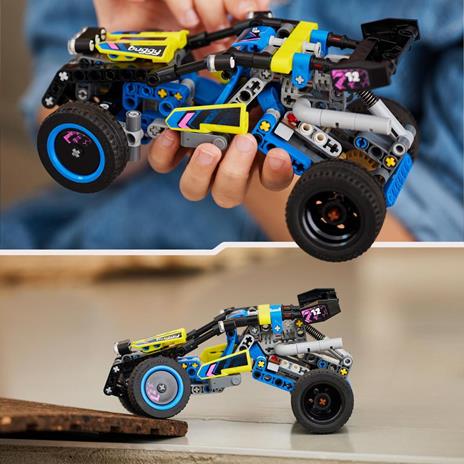 LEGO Technic 42164 Buggy da Corsa, Macchina Giocattolo per Bambini da 8 Anni in su, Regalo Amanti Modellini di Auto da Gara - 6