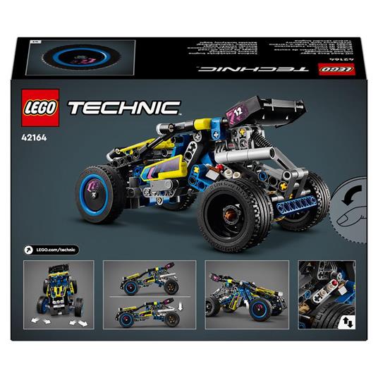 LEGO Technic 42164 Buggy da Corsa, Macchina Giocattolo per Bambini da 8 Anni in su, Regalo Amanti Modellini di Auto da Gara - 8