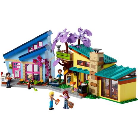 LEGO Friends 42620 Le Case di Olly e Paisley, Giochi per Bambini di 7+ Anni con 2 Case Giocattolo da Costruire e 6 Personaggi - 7