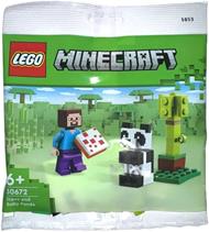 LEGO 30672 Polybag Minecraft Steve e Baby Panda