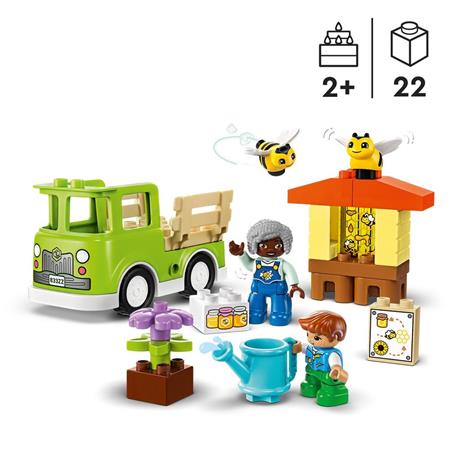 LEGO DUPLO 10419 Cura di Api e Alveari, Gioco Educativo per Bambini in età Prescolare con 2 Personaggi e un Camion Giocattolo - 3