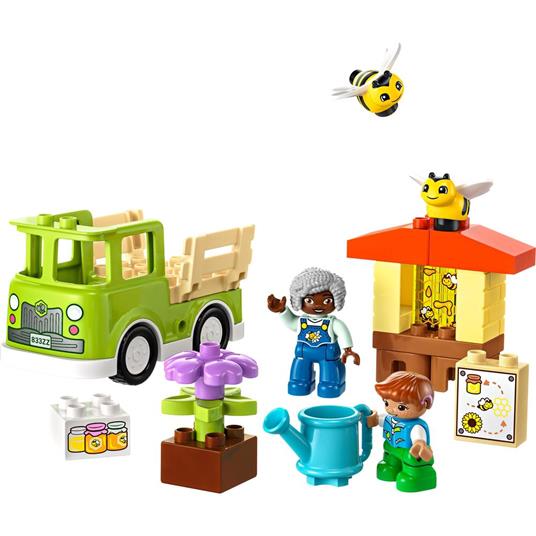 LEGO DUPLO 10419 Cura di Api e Alveari, Gioco Educativo per Bambini in età Prescolare con 2 Personaggi e un Camion Giocattolo - 7