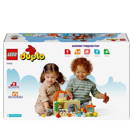 LEGO DUPLO 10419 Cura di Api e Alveari, Gioco Educativo per Bambini in età Prescolare con 2 Personaggi e un Camion Giocattolo - 8