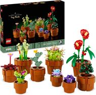 LEGO 10329 Icons Piantine, Set Collezione Botanica con Fiori Artificiali in Vaso Color Terracotta da Costruire