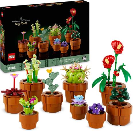 Prenota ora il nuovo set LEGO Piantine: 9 piante da costruire a