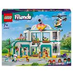 LEGO Friends 42621 Ospedale di Heartlake City Giochi Educativi per Bambini di 7+ con Elicottero Giocattolo e 5 Mini Bamboline