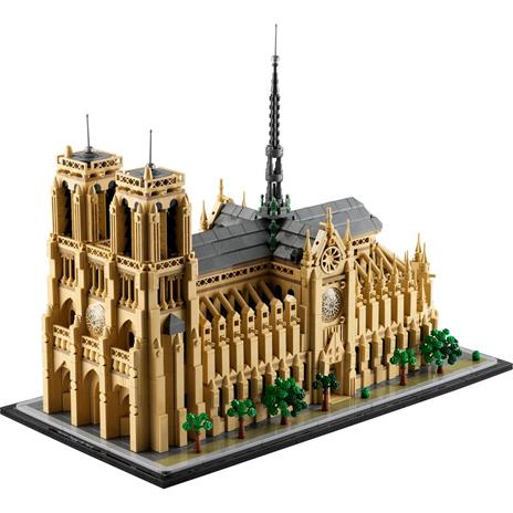 LEGO Architecture 21061 Notre-Dame de Paris, Kit Modellismo per Adulti di Monumento da Collezione, Regalo per Mamma o Papà - 8