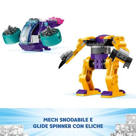 LEGO Spidey e i Suoi Fantastici Amici 10794 Quartier Generale di Team Spidey Giochi Bambini 4+ con Mech Veicolo e Supereroi - 4