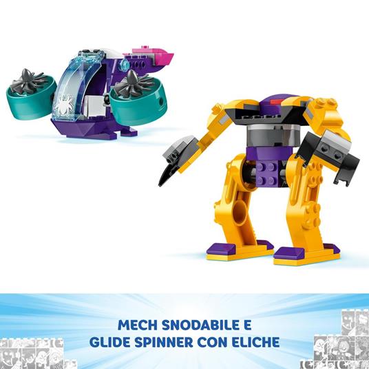 LEGO Spidey e i Suoi Fantastici Amici 10794 Quartier Generale di Team Spidey Giochi Bambini 4+ con Mech Veicolo e Supereroi - 4