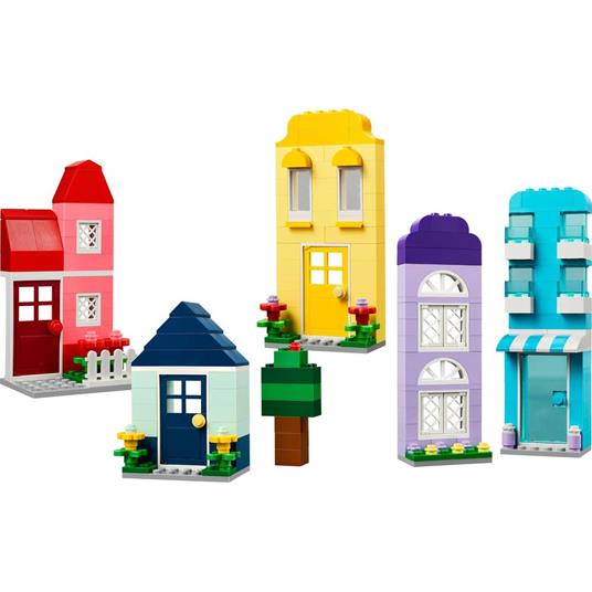 LEGO Classic 11035 Case Creative, Set Costruzioni in Mattoncini, Giochi per Bambini 4+ Anni, Casa Giocattolo con Accessori - 7