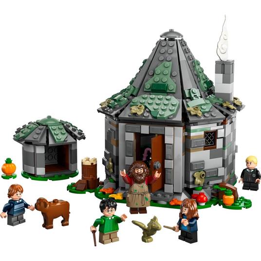 LEGO Harry Potter 76428 La Capanna di Hagrid: una Visita Inattesa Giochi per Bambini 8+ Anni Casa Giocattolo con 7 Personaggi - 8