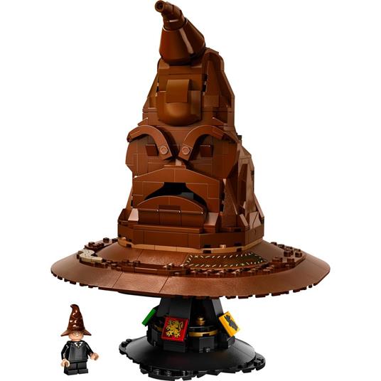 LEGO Harry Potter 76429 Cappello Parlante di Hogwarts con Stemma delle Case e 31 Suoni Idea Regalo per Adulti per Lui e Lei - 8