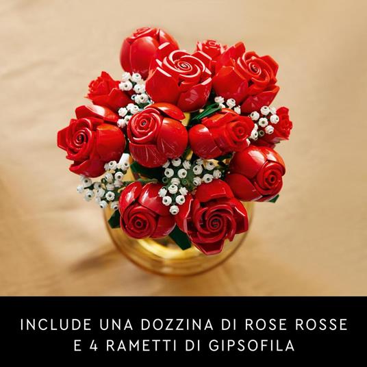 LEGO Botanica 10328 Bouquet di rose