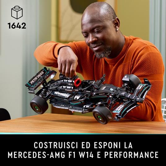 LEGO Technic 42171 Mercedes-AMG F1 W14 E Performance, Modellino da Costruire di Auto da Corsa Scala 1:8, Idea Regalo Adulti - 2