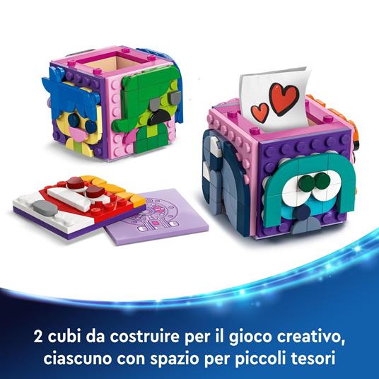 LEGO Disney 43248 Mood Cube di Inside Out 2 dal Film d'Animazione Pixar, Giochi per Bambini 9+ Anni Antistress da Costruire - 3