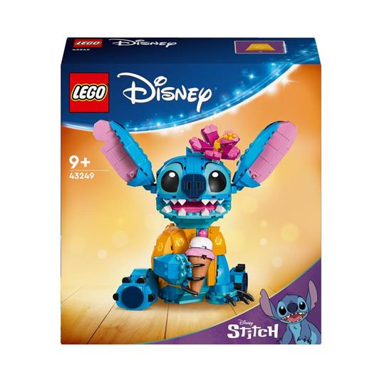 LEGO Disney 43249 Stitch, Gioco per Bambini 9+, Personaggio da Costruire con Parti Mobili, Idea Regalo Divertente dal Film