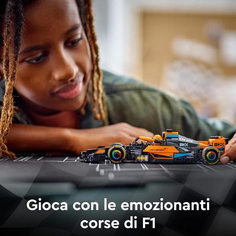 LEGO Speed Champions 76919 Monoposto da Corsa McLaren Formula 1 2023 Macchina Giocattolo F1 per Bambini 9+ Auto da Costruire - 3