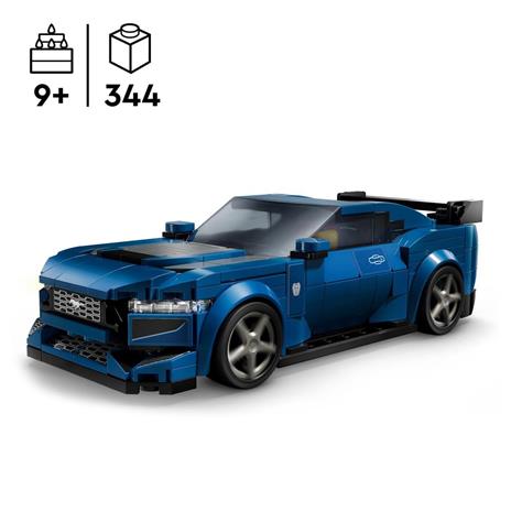 LEGO Speed Champions 76920 Auto Sportiva Ford Mustang Dark Horse Modellino di Macchina Giocattolo da Costruire per Bambini 9+ - 3