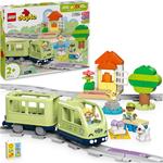 LEGO DUPLO 10427 Treno dAvventura Interattivo, Giochi Educativi per Bambini 2+ Mattoncini Multifunzione, Regalo Didattico